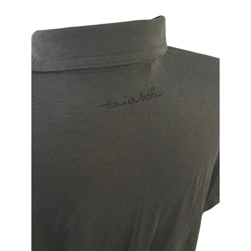 Travis Mathew Golf Polo Shirt Mens Size S Gray Short Sleeve Athletic Casual - Picture 5 of 7
